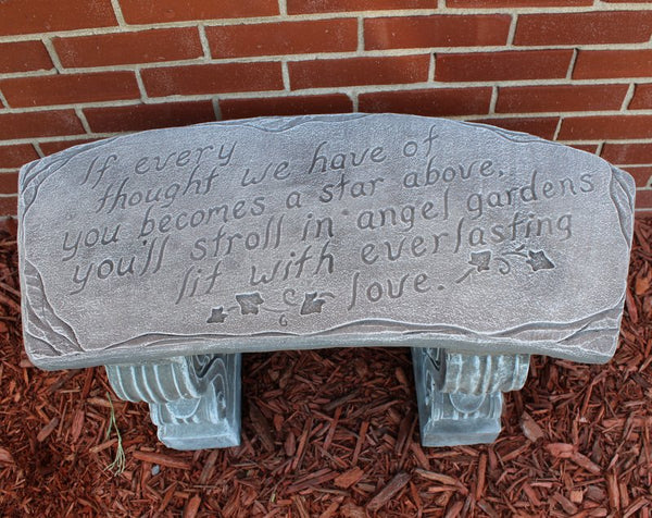 Concrete Memorial Benches