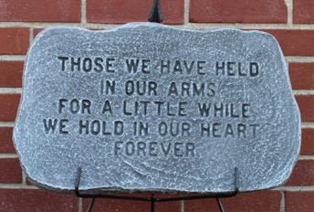 Concrete Memorial Plaques