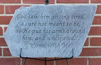 Concrete Memorial Plaques