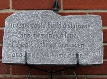 Concrete Memorial Plaques