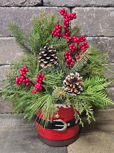 Santa Belly Planters