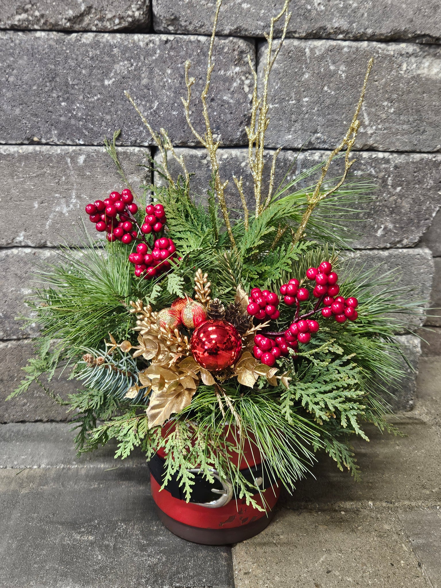 Santa Belly Planters