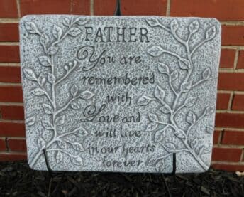 Concrete Memorial Plaques