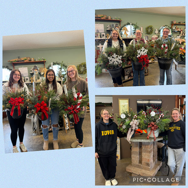 Evergreen Porch Pot Workshop