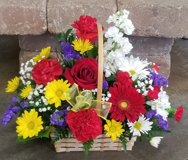 Fresh Floral Basket #2