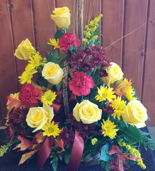 Fresh Floral Basket #5