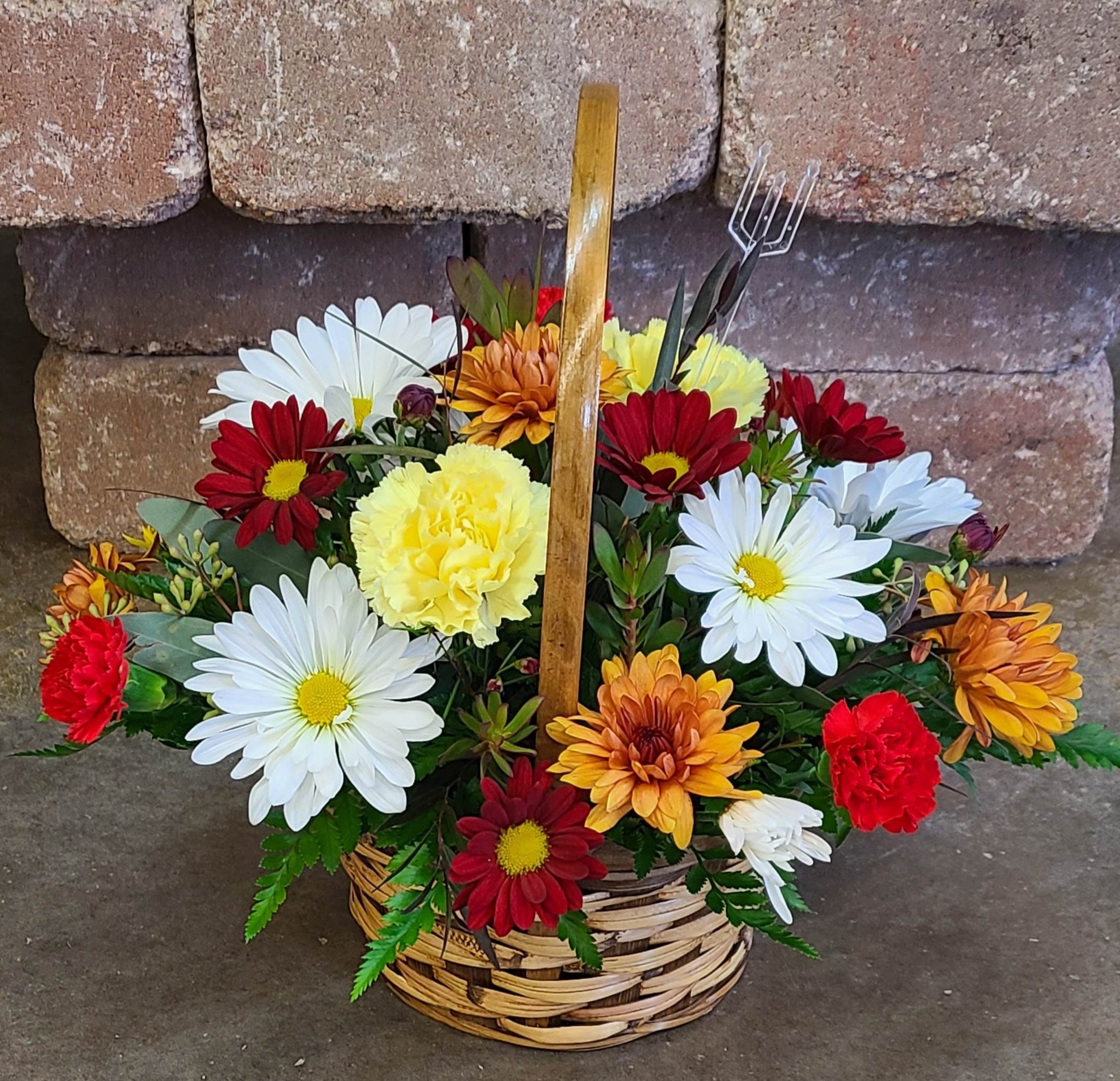 Fresh Floral Basket #1